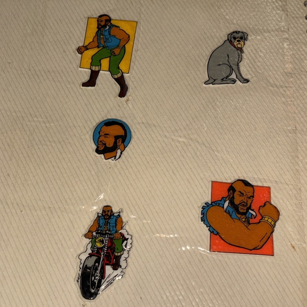 Vintage 80s Album Binder Collection Assorted Stickers Star Wars, Gremlin, Scent - Picture 3 of 6
